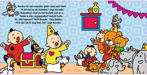Bumba board book babysitter picture book for toddlers and kids-2