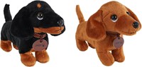 Take Me Home plush dachshund cuddly dog brown 24cm toy-2