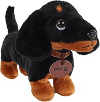 Take Me Home plush dachshund cuddly dog brown 24cm toy-3