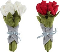 Vedes plush toy rose bouquet - 3 pieces, multicolor, gift-2
