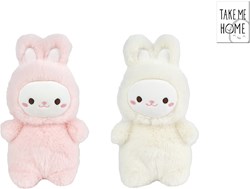 Take Me Home plush bunny cuddly toy 19cm white kids toy