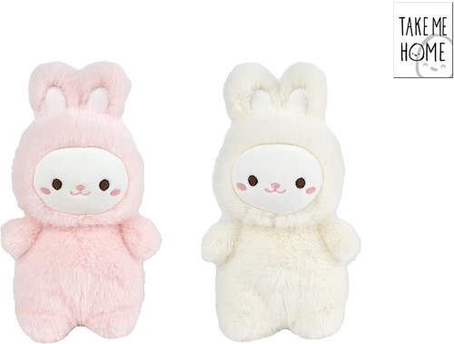 Take Me Home plush bunny cuddly toy 19cm white kids toy