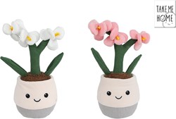 Take Me Home plush orchid cuddle plant 23cm toy decoration