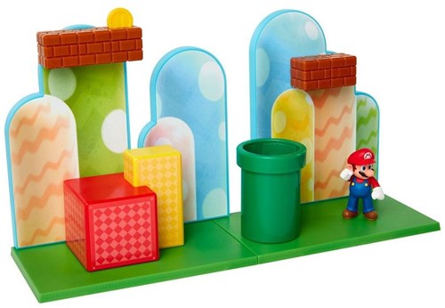 Nintendo Super Mario playset Acorn Plains with Mario figure 6.5 cm-3