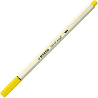STABILO Pen 68 Brush - Viltstift - Citroen Geel (24)-2