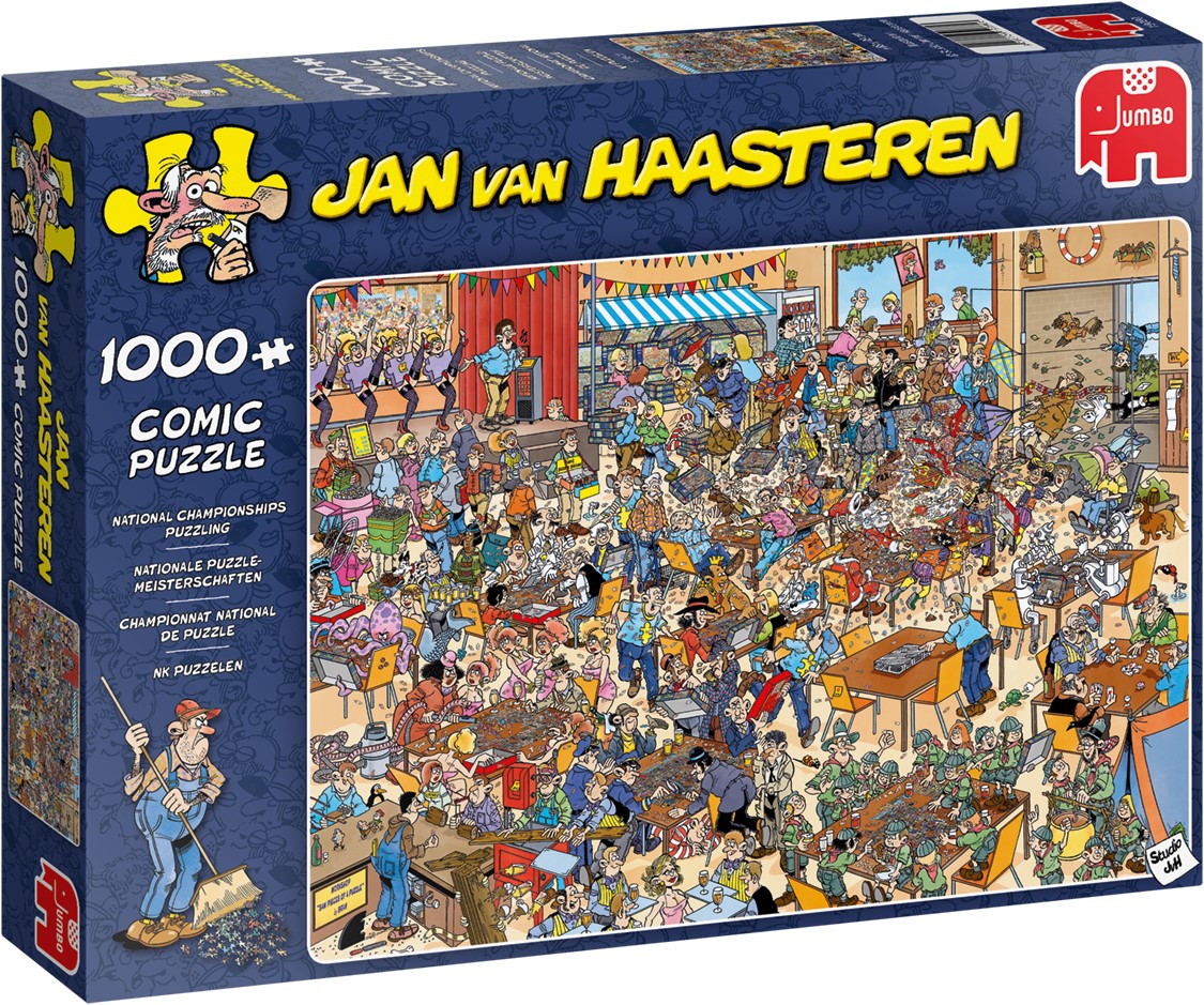 Jan van Haasteren National Championships Puzzling 1000 pieces