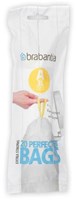 Brabantia bin liners PerfectFit A 3L white - 20 pcs with drawstring-3