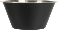 Bowl stainless steel black 950ml mixing serving bowl kitchen