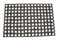 Hamat doormat rubber ring mat 40x60 cm black dirt trapper mat-2
