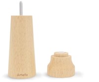 Amefa pepper and salt mill set wood 15 cm - modern kitchenware-3