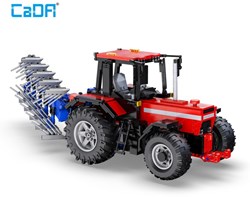 CaDA tractor building set - multifunctional model - 1675 pieces