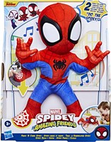 Hasbro Marvel Spidey interactive plush toy with sound and dance-3