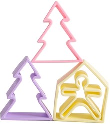 Dena silicone playset pastel child house tree set educational toy