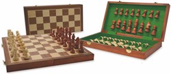 HOT Games Chess folding cassette wood inlaid 40 cm