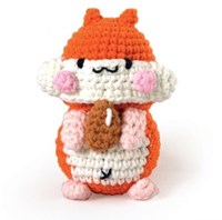 Graine Creative Amigurumi crochet kit hamster 10 cm DIY set