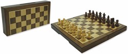 HOT Games Chess Set Magnet. Walnut 23x23x2 cm