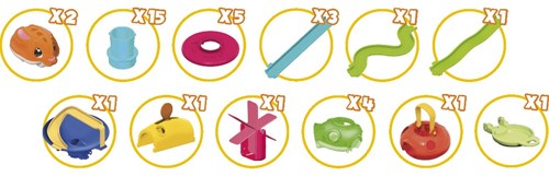 Jumbo marble run Racing Rabbits starter set toy for ages 3 and up-3