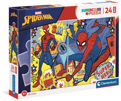 Clementoni puzzle Marvel Spiderman 24 maxi pieces kids jigsaw