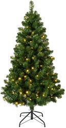 Artificial Christmas Tree Imperial Pine 150 cm with LED Lights and Twinkle Function