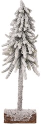 Decoris artificial Christmas tree snow decoration green 45cm festive tree
