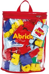 Maxi building blocks set in storage bag - colorful construction toy blocks