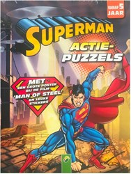Mondikaarten Superman activity book with puzzles, mazes and stickers