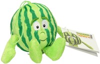 Plush watermelon soft toy 15cm keychain cuddly toy