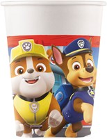 Globos paper cups PAW Patrol Rescue Heroes FSC 8 pcs party