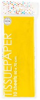 Globos tissue paper yellow craft paper 10 sheets 50x70cm
