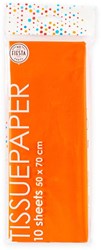 Globos tissue paper craft paper orange 10 sheets 50x70cm
