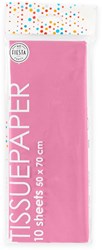 Globos tissue paper craft paper 10 sheets bright pink 50x70cm
