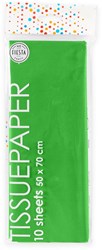 Globos tissue paper craft paper apple green 10 sheets 50x70cm