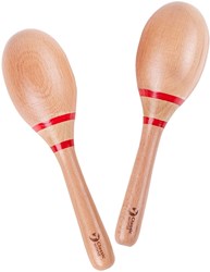 Classic World Houten Sambaballen, Set van 2