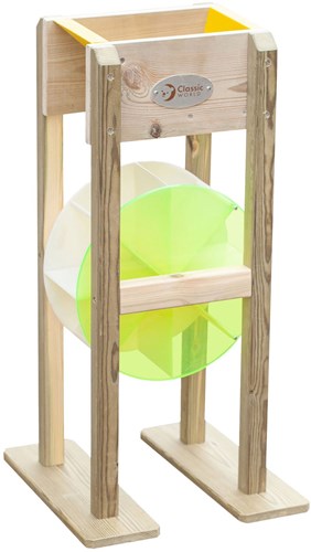 Classic World wooden sand mill sand funnel sustainable toy