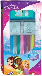 Multiprint Disney Princess stamp set craft kit with coloring book