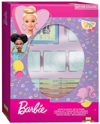Barbie Stempelset met 4 Stempels