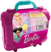 Multiprint Barbie creative travel stamp and coloring case for kids