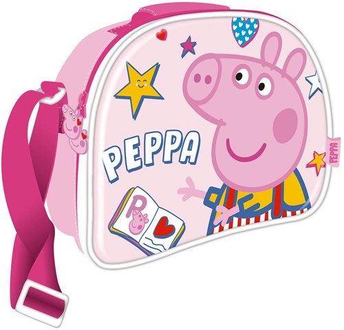 Isothermal 3D lunch bag Peppa Pig shoulder bag kids lunchbox