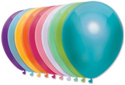 Ballonnen 10 Neonkleuren, 10st.