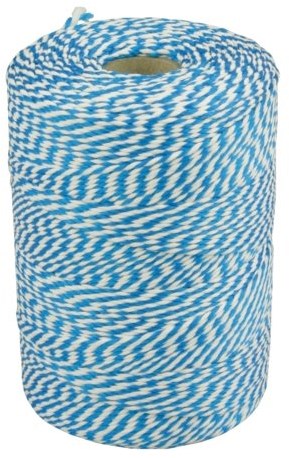 Quantore cotton rope blue-white 45 meters 50 grams cord