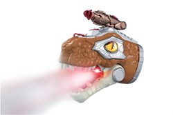 DinoWorld dinosaur hand puppet toy with steam light and sound 17cm
