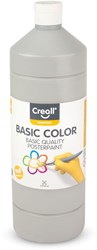 Creall poster paint grey - school paint 1 litre for kids