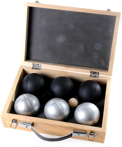 Jeu de Boules in Luxe Koffer, 6 ballen-3