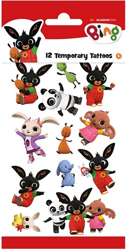 Totum tattoos Bing - temporary kids tattoos multicolour