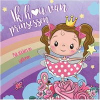 Mondikaarten princess sticker book coloring templates ring binder kids