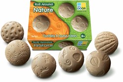 Yellow Door sensory toy Roll Around Nature set of 6 stones
