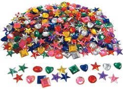 Colorations - Glitter Strasstenen Vormen, 570st.
