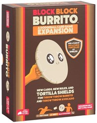 Exploding Kittens party game Block Block Burrito expansion English