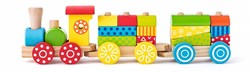 Woody Woody stacking train 17 pcs. 35x9 cm 91122