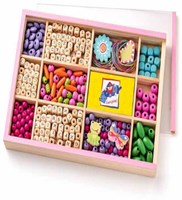 Woody Woody bead box with alphabet 90211